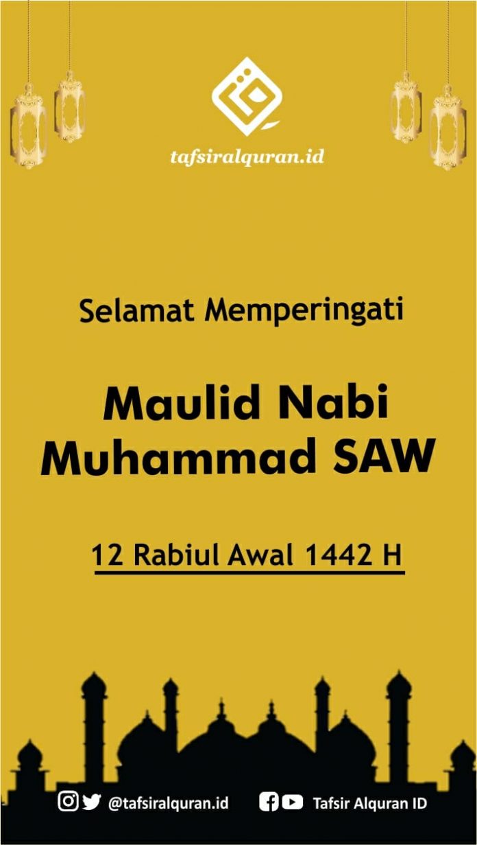 Tiga artikel untuk Peringatan Maulid Nabi Muhammad SAW