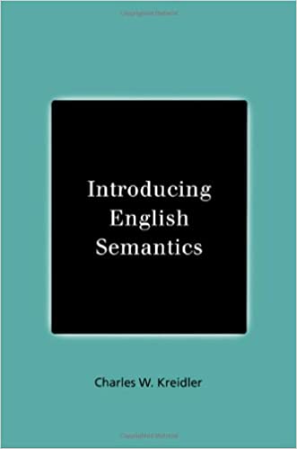 introducing english semantics