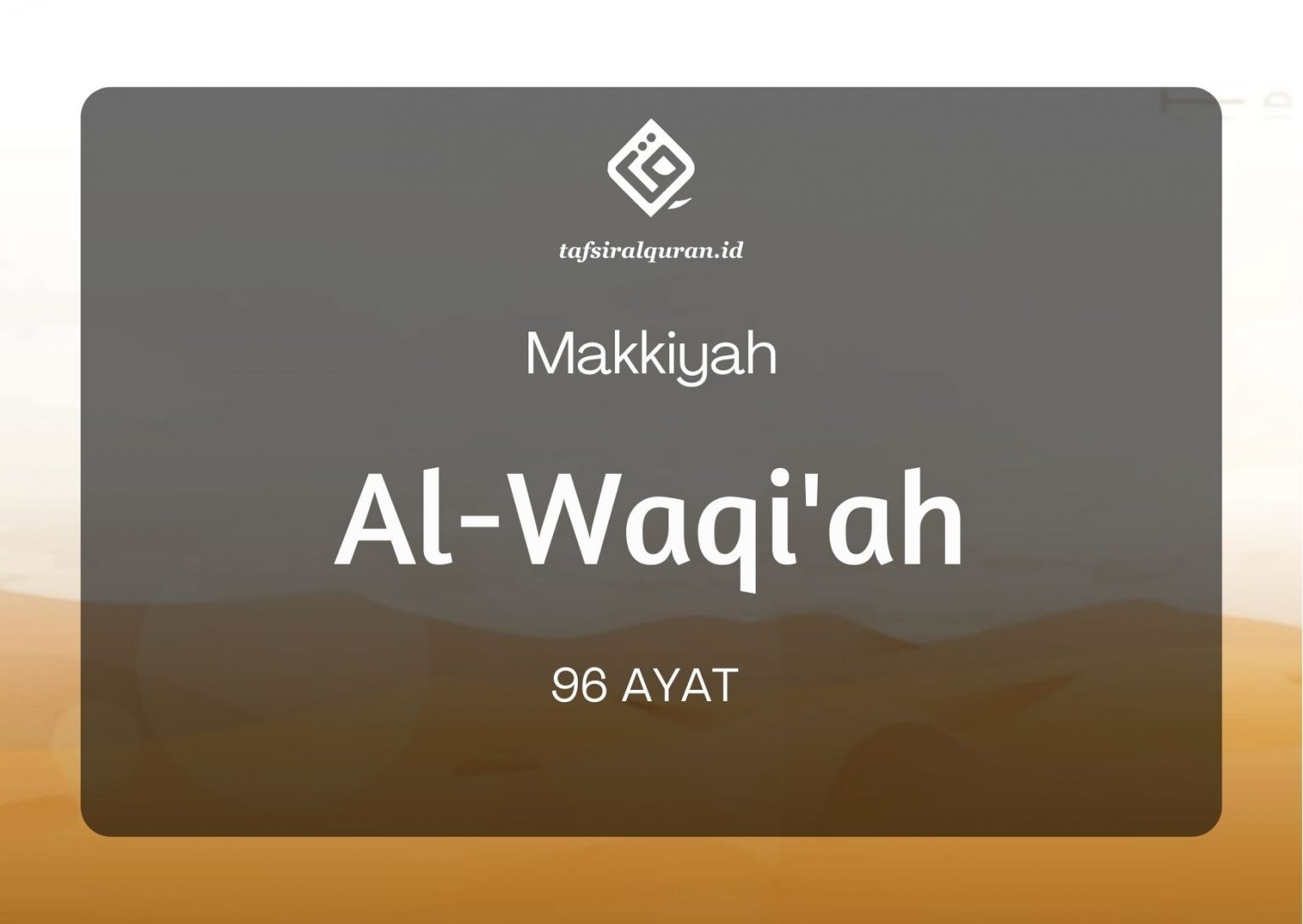Tafsir Surah Al-Waqi’ah Ayat 68-70, Nikmat Allah berupa Air